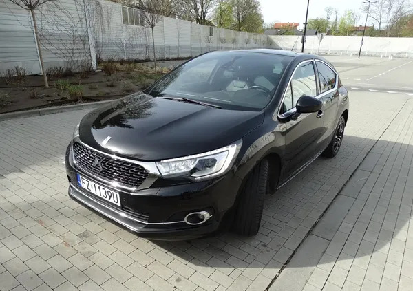 lubuskie Citroen DS4 cena 45000 przebieg: 155300, rok produkcji 2017 z Góra